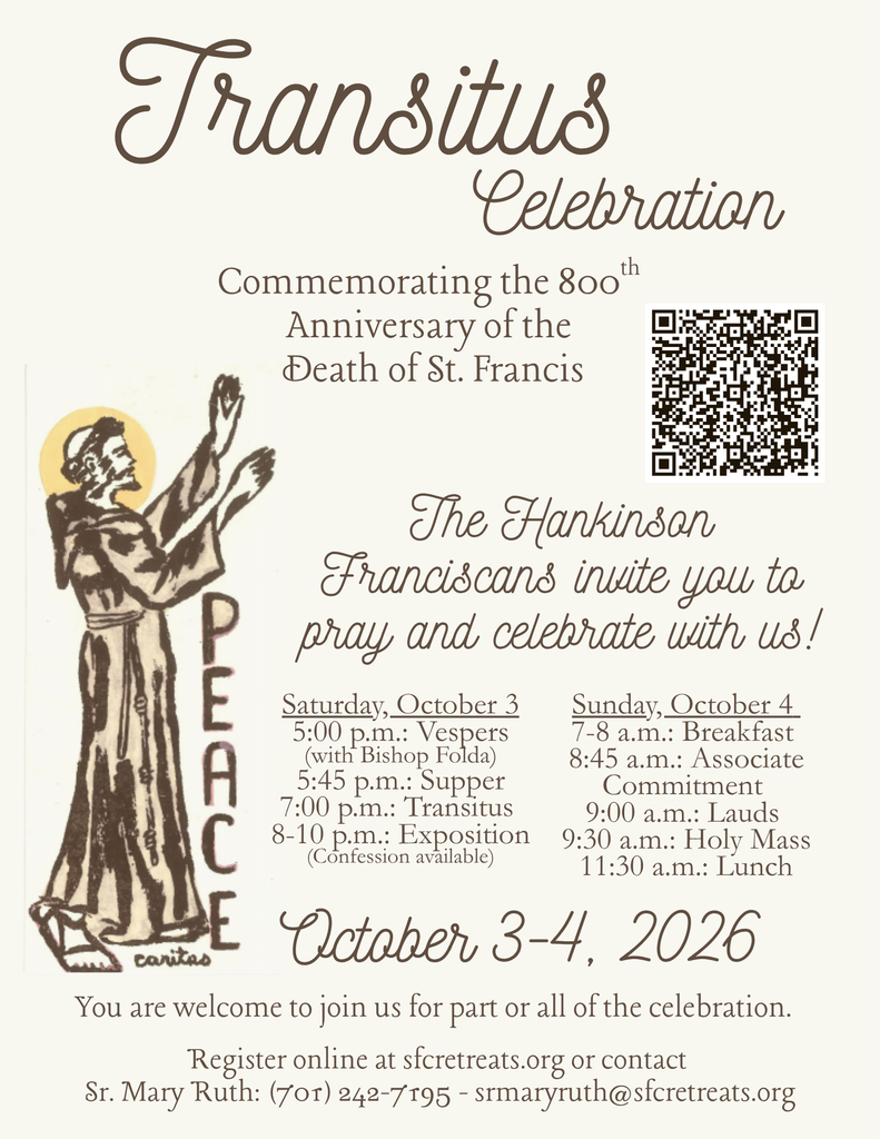 Transitus A Night of Prayer with St. Francis (1)